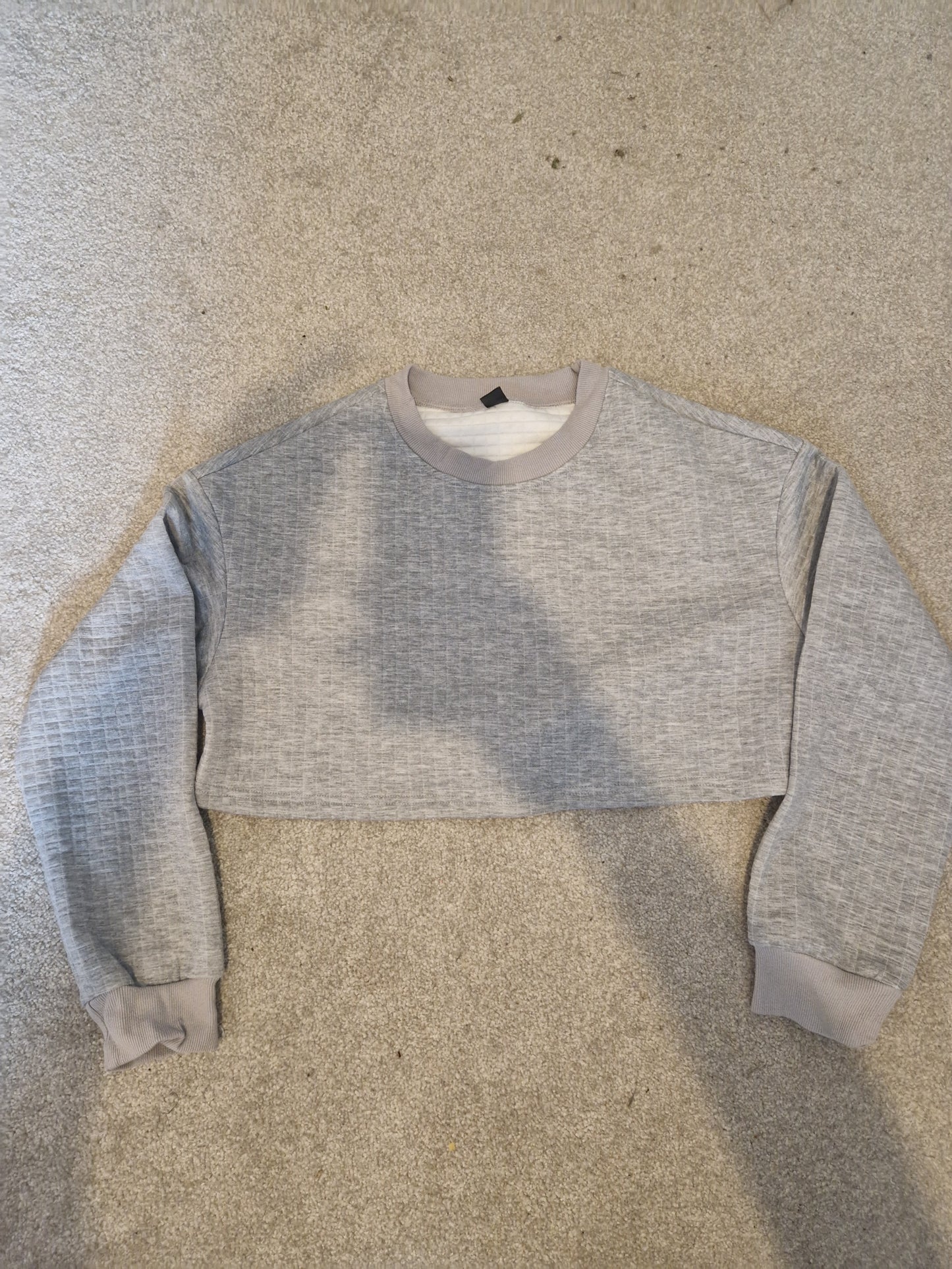 Grey jumper - 12/14 Large