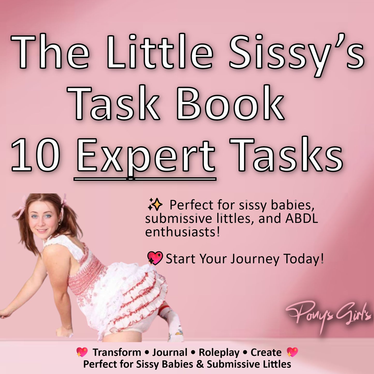 The Little Sissy’s Task Book: 10 *Expert* ABDL Tasks for Feminine Regression & Play