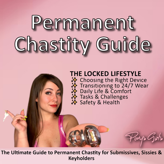 The Locked Lifestyle: Permanent Chastity Guide for Submissives, Sissies & Keyholders – Ebook + Printable Contract