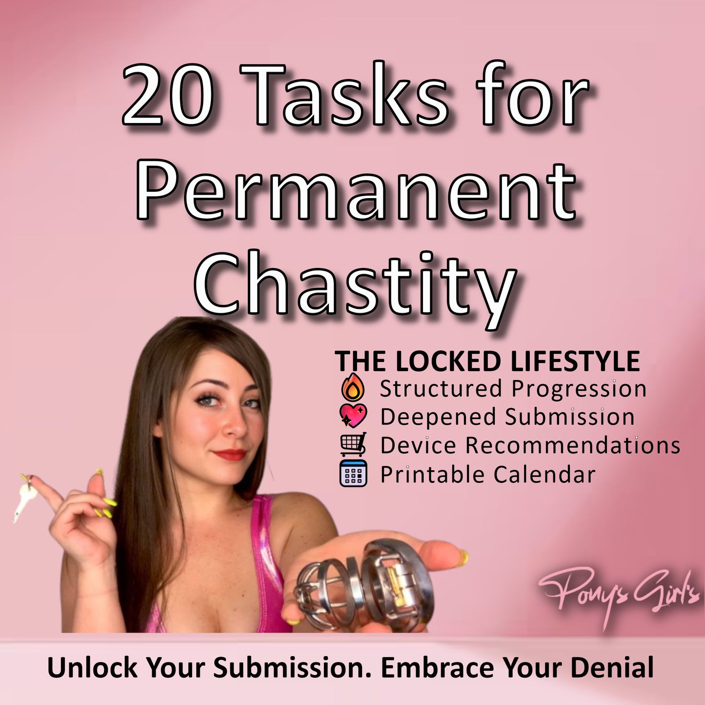 The Locked Lifestyle: 20 Tasks & Challenges for Permanent Chastity