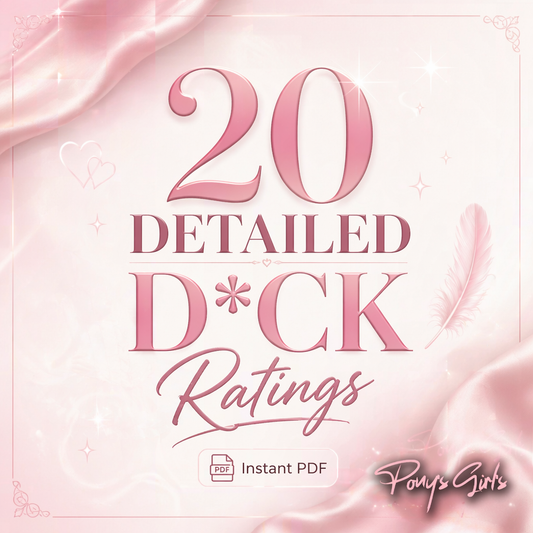 20 Detailed Dick Ratings for OnlyFans – Boost Your Content & Earnings!