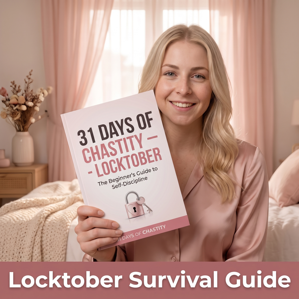 Locktober Ebook | Beginner's Guide to 31 Days of Chastity & Self-Discipline | Digital Download PDF